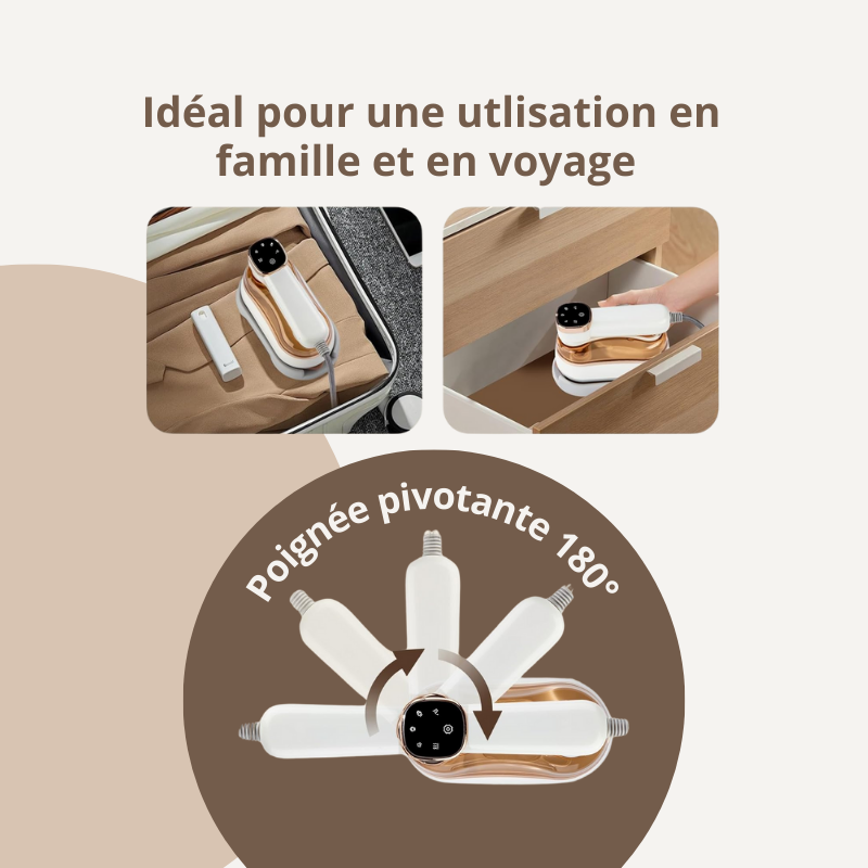 WISKEMA - Le futur du repassage, dans votre main