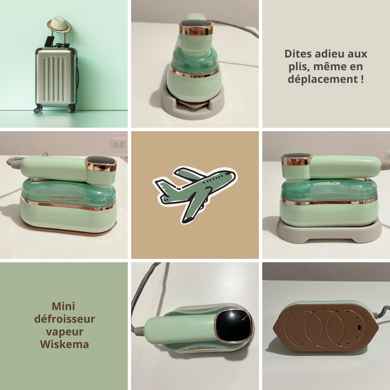 WISKEMA - Le futur du repassage, dans votre main